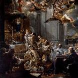 Mass for the Order of Trinitarians, 1666-Don Juan Carreño de Miranda-Framed Giclee Print