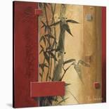 Bamboo Garden-Don Li-Leger-Stretched Canvas