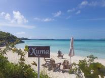 Bahamas, Exuma Island. Seascape of Aqua Ocean-Don Paulson-Photographic Print