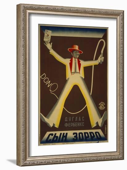 Don Q, Son of Zorro-null-Framed Giclee Print