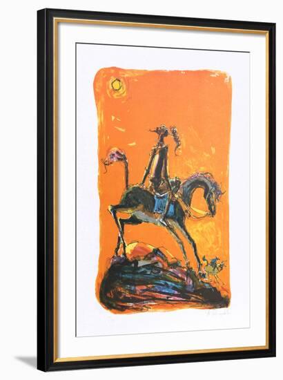 Don Quixote 2-Alvin Carl Hollingsworth-Framed Collectable Print