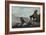 Don Quixote and Sancho Panza, Ca 1855-Honoré Daumier-Framed Giclee Print