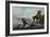 Don Quixote and Sancho Panza, Ca 1855-Honoré Daumier-Framed Giclee Print