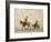 Don Quixote and Sancho Panza-Honore Daumier-Framed Giclee Print