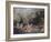 Don Quixote and Sancho Panza-Honore Daumier-Framed Giclee Print