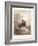 Don Quixote and Sancho Setting Out-Gustave Dore-Framed Giclee Print