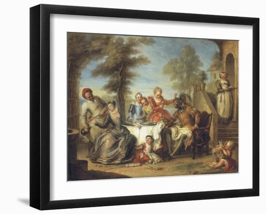 Don Quixote at the Inn-Charles Antoine Coypel-Framed Giclee Print