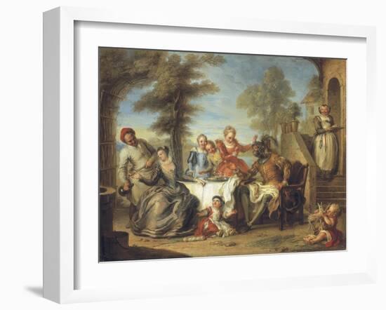 Don Quixote at the Inn-Charles Antoine Coypel-Framed Giclee Print