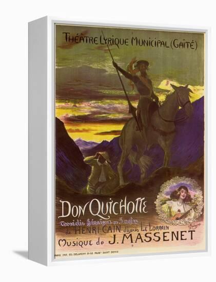 Don Quixote, c.1910-Georges Antoine Rochegrosse-Framed Premier Image Canvas