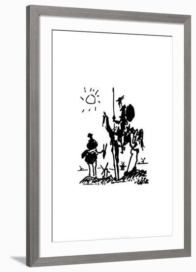 Don Quixote, c.1955-Pablo Picasso-Framed Art Print