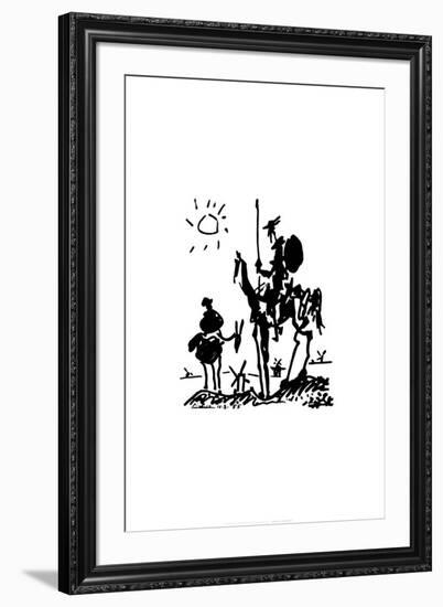 Don Quixote, c.1955-Pablo Picasso-Framed Art Print