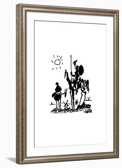 Don Quixote, c.1955-Pablo Picasso-Framed Art Print