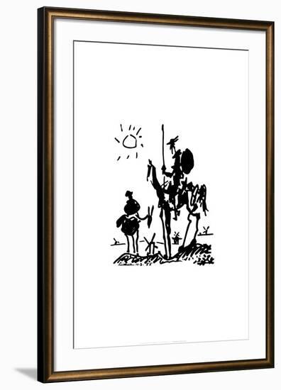 Don Quixote, c.1955-Pablo Picasso-Framed Art Print