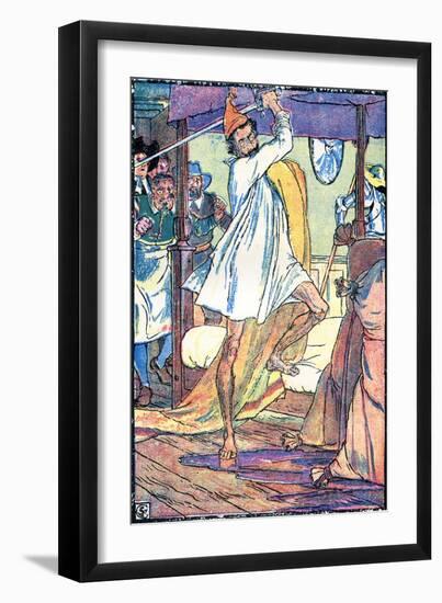 Don Quixote of the Mancha by Walter Crane-Walter Crane-Framed Giclee Print