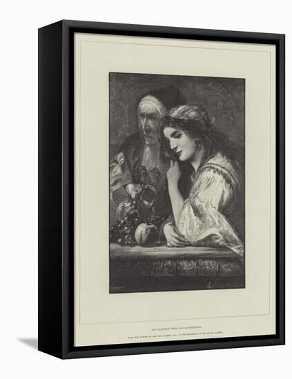 Don Quixote's Niece and Housekeeper-Sir John Gilbert-Framed Premier Image Canvas