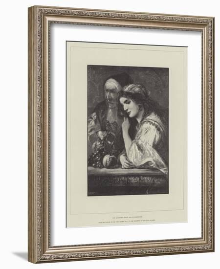 Don Quixote's Niece and Housekeeper-Sir John Gilbert-Framed Giclee Print