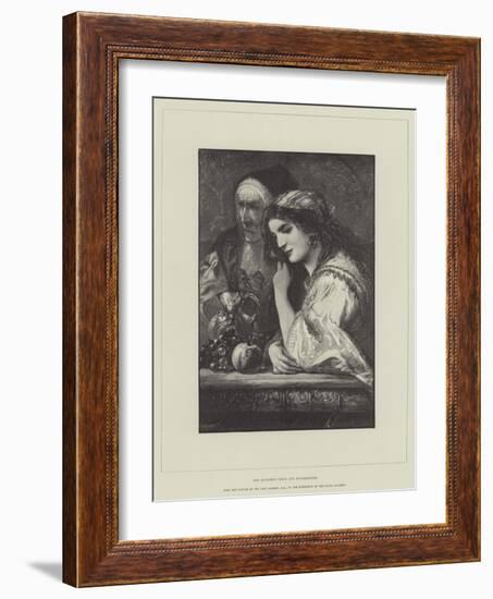 Don Quixote's Niece and Housekeeper-Sir John Gilbert-Framed Giclee Print