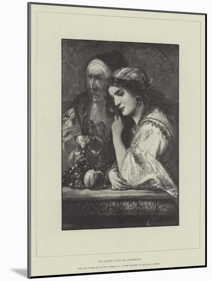 Don Quixote's Niece and Housekeeper-Sir John Gilbert-Mounted Giclee Print