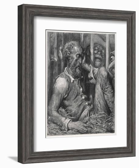 Don Quixote the Knight Enchanted-Gustave Dor?-Framed Art Print