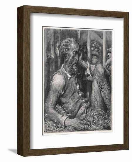 Don Quixote the Knight Enchanted-Gustave Dor?-Framed Art Print