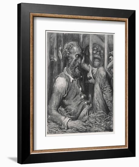 Don Quixote the Knight Enchanted-Gustave Dor?-Framed Art Print