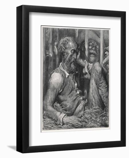 Don Quixote the Knight Enchanted-Gustave Dor?-Framed Art Print