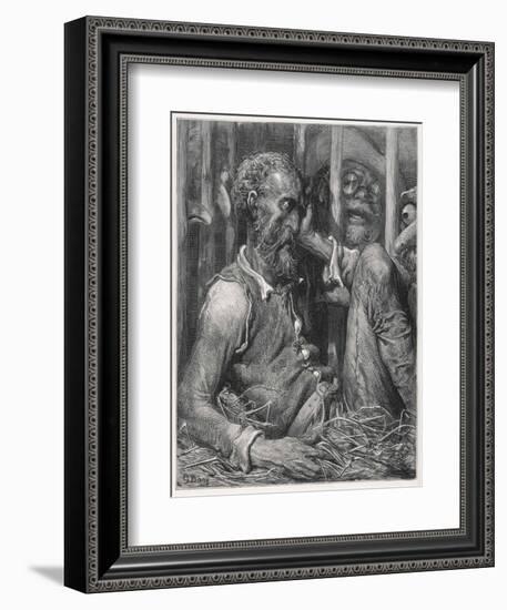 Don Quixote the Knight Enchanted-Gustave Dor?-Framed Art Print