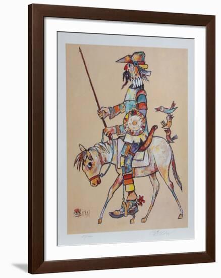 Don Quixote-Jovan Obican-Framed Collectable Print