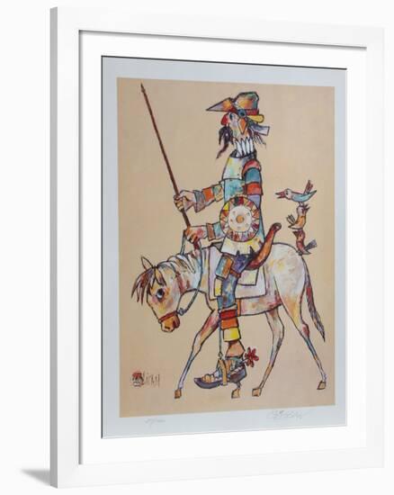 Don Quixote-Jovan Obican-Framed Collectable Print
