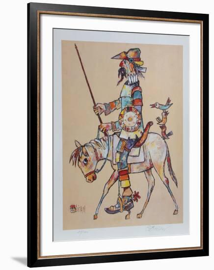 Don Quixote-Jovan Obican-Framed Collectable Print