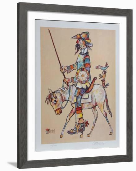 Don Quixote-Jovan Obican-Framed Collectable Print