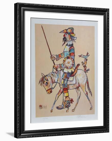 Don Quixote-Jovan Obican-Framed Collectable Print