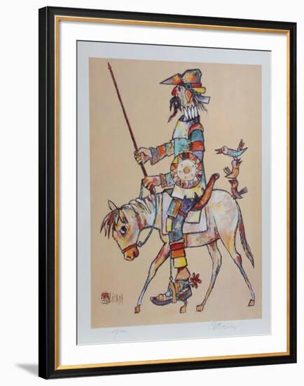 Don Quixote-Jovan Obican-Framed Collectable Print