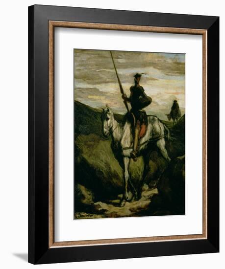 Don Quixote-Honore Daumier-Framed Giclee Print
