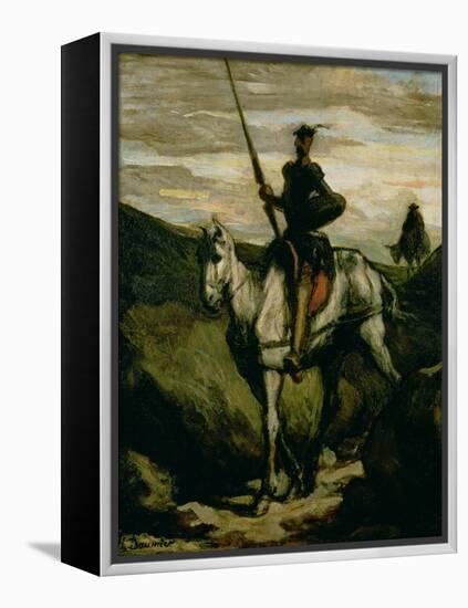 Don Quixote-Honore Daumier-Framed Premier Image Canvas