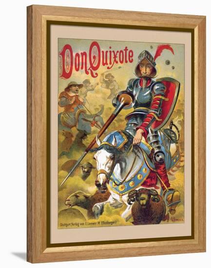 Don Quixote-null-Framed Stretched Canvas