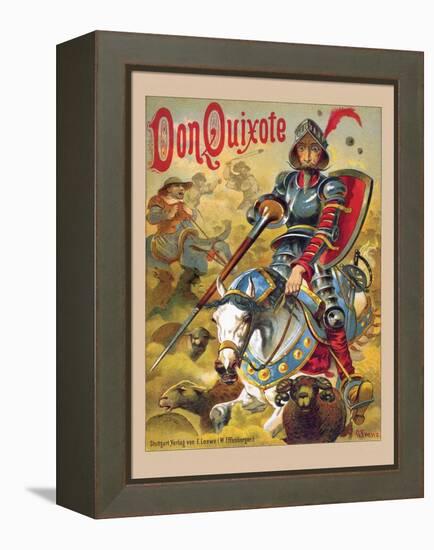 Don Quixote-null-Framed Stretched Canvas