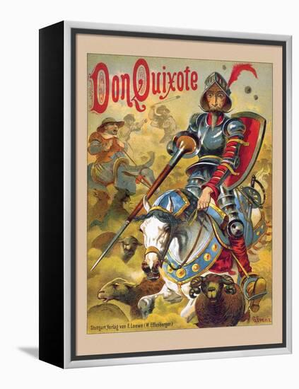 Don Quixote-null-Framed Stretched Canvas