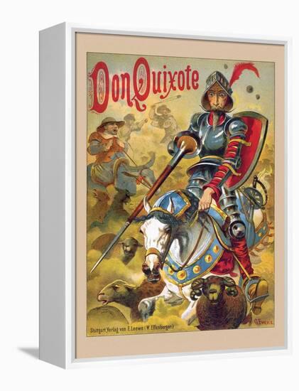 Don Quixote-null-Framed Stretched Canvas