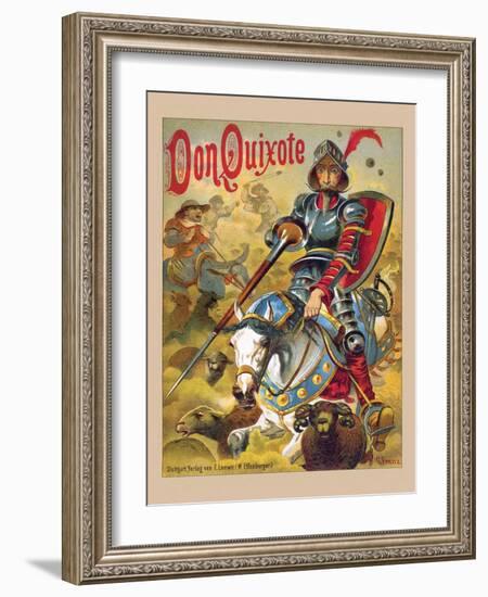 Don Quixote-null-Framed Art Print