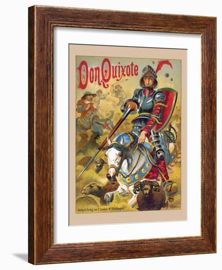 Don Quixote-null-Framed Art Print