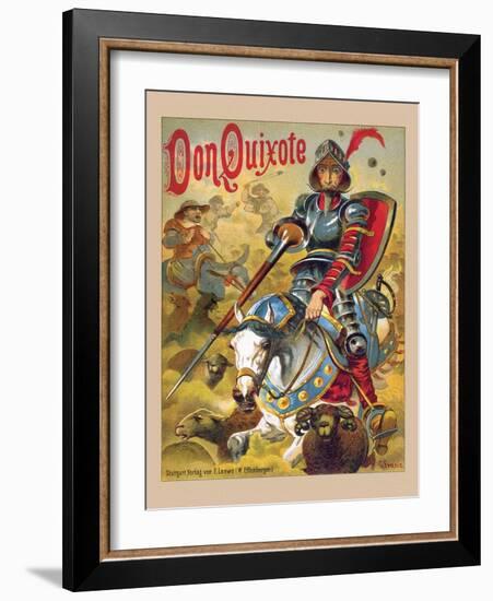 Don Quixote-null-Framed Art Print