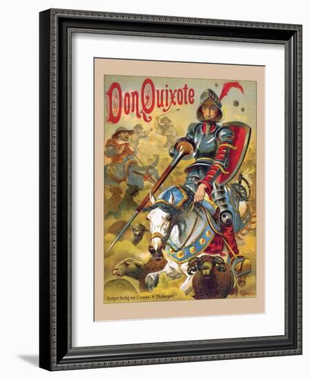 Don Quixote-null-Framed Art Print