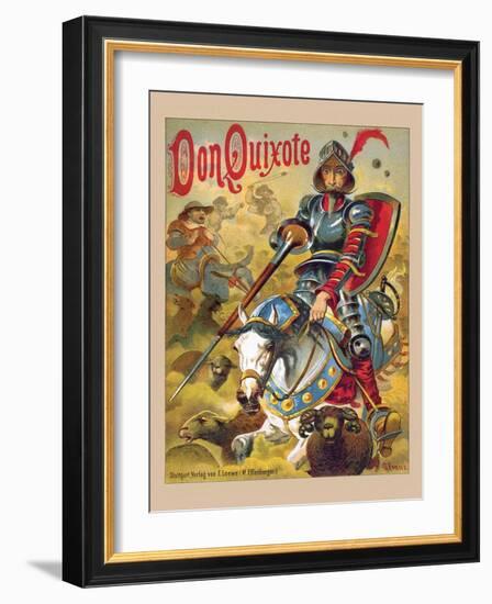 Don Quixote-null-Framed Art Print