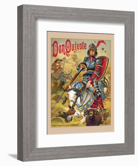 Don Quixote-null-Framed Art Print