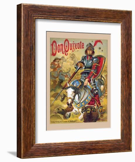 Don Quixote--Framed Art Print