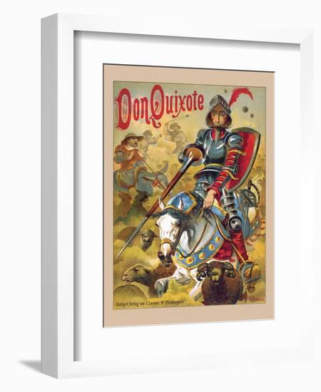 Don Quixote--Framed Art Print