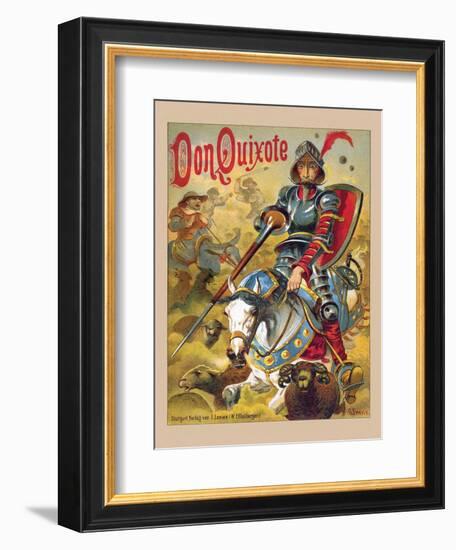 Don Quixote-null-Framed Art Print