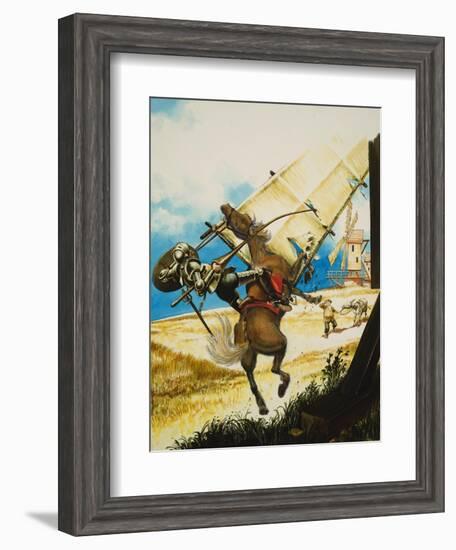 Don Quixote-null-Framed Giclee Print