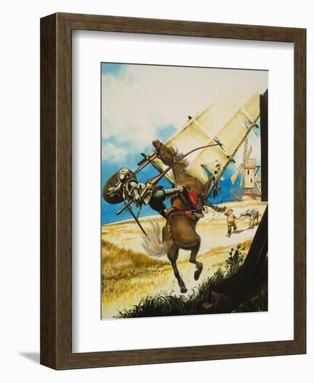 Don Quixote-null-Framed Giclee Print